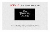 ICD-10: An Area We Call - OUM Chiropractor