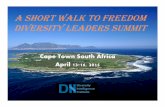 A Short Walk to Freedom - Lenora Billings-Harris, CSP, CPAE