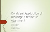 Consistent Application pf Learning Outcomes in Assessment