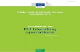 Guidelines on EU blending operations