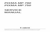 PIXMA MP 750 / 780 Service Manual