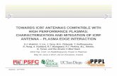 TOWARDS ICRF ANTENNAS COMPATIBLE WITH HIGH …