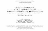 18th Annual Commercial Real Estate Institute