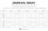Calendario Corsi 2019-2020 - LA PALESTRA - DORIAN GRAY