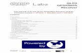 QLG2 GPS/GNSS Receiver - QRP Labs