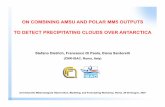 ON COMBINING AMSU AND POLAR MM5 OUTPUTS TO DETECT ...
