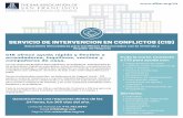 SERVICIO DE INTERVENCION EN CONFLICTOS (CIS)