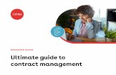 RESOURCE GUIDE Ultimate guide to contract management