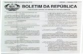 BOLETIM DA REPUBLICA - FAOLEX Database