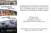 Relative Sea Level Rise around the Gulf of Mexico and its ...