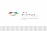 Draft Alternatives Analysis Guide - California