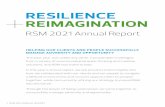 RESILIENCE REIMAGINATION RSM 2021 Annual Report