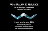 FROM TRAUMA TO RESILIENCE
