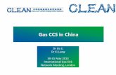 Gas CCS in China - UKCCSRC
