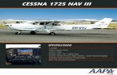 CESSNA 172S NAV III - AAPA