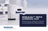 MilkSafe™ 3BTS antibiotic test - Chr. Hansen