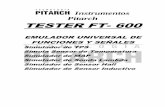 Instrumentos Pitarch TESTER FT- 600