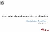 ncnn -universal neural network inference with vulkan