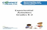 Experiential Activities Grades K-2