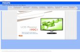 Philips LCD Monitor Electronic User s Manual