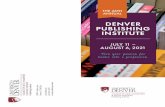 DENVER PUBLISHING INSTITUTE - University of Denver