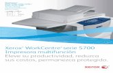 WorkCentre serie 5700 Impresora multifunción Eleve su ...