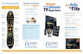 Your TiVo Remote Control Want More Information? Welcome ...