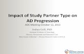 Impact of Study Partner Type on AD Progression