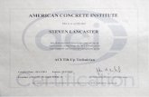 AMERICAN CONCRETE INSTITUTE This is to certify that …