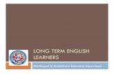LONG TERM ENGLISH LEARNERS - Schoolwires