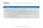 Notificaciones y Presentaciones Electrónicas