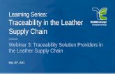Learning Series: Traceability in the Leather Supply Chain