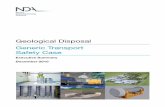 Geological Disposal Generic Transport Safety Case