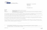(the Slovenian Presidency) Subject: Draft agendas for ...