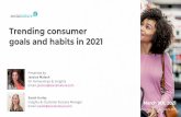 Trending consumer goals and habits in 2021 - Social Nature