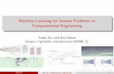 Machine Learning for Inverse Problems in Computational ...
