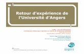 Retour d’expérience de l’Université d’Angers