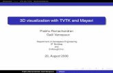 3D visualization with TVTK and Mayavi