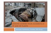 LESSONS LEARNED FROM ACCIDENTSAT HP AND NP PLANTS
