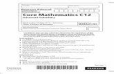 Advanced Level Core Mathematics C12