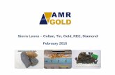 Sierra Leone Coltan, Tin, Gold, REE, Diamond February 2016 ...