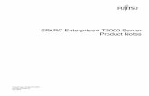 SPARC Enterprise T2000 Server Product Notes