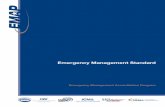 Emergency Management Standard - EMAP
