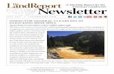 GOLD KING MINE SPILL - The Land Report