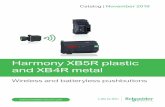 Harmony XB5R plastic and XB4R metal