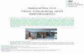 National Bee Unit Hive Cleaning and Sterilisation