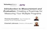 Introduction to Measurement and Evaluation Creating a ...