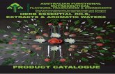 PRODUCT CATALOGUE - Botanical Innovations