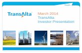 March 2014 TransAlta Investor Presentation