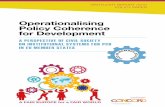 Operationalising Policy Coherence for Development